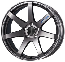 ENKEI PF07, 18x9.5, 25, 5x114.3, 75, Mörk Silver Fälg